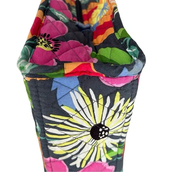 Vera Bradley Jazzy Blooms Insulated Lunch Box Bag Vibrant Floral Lunch Bunch - Picture 11 of 13